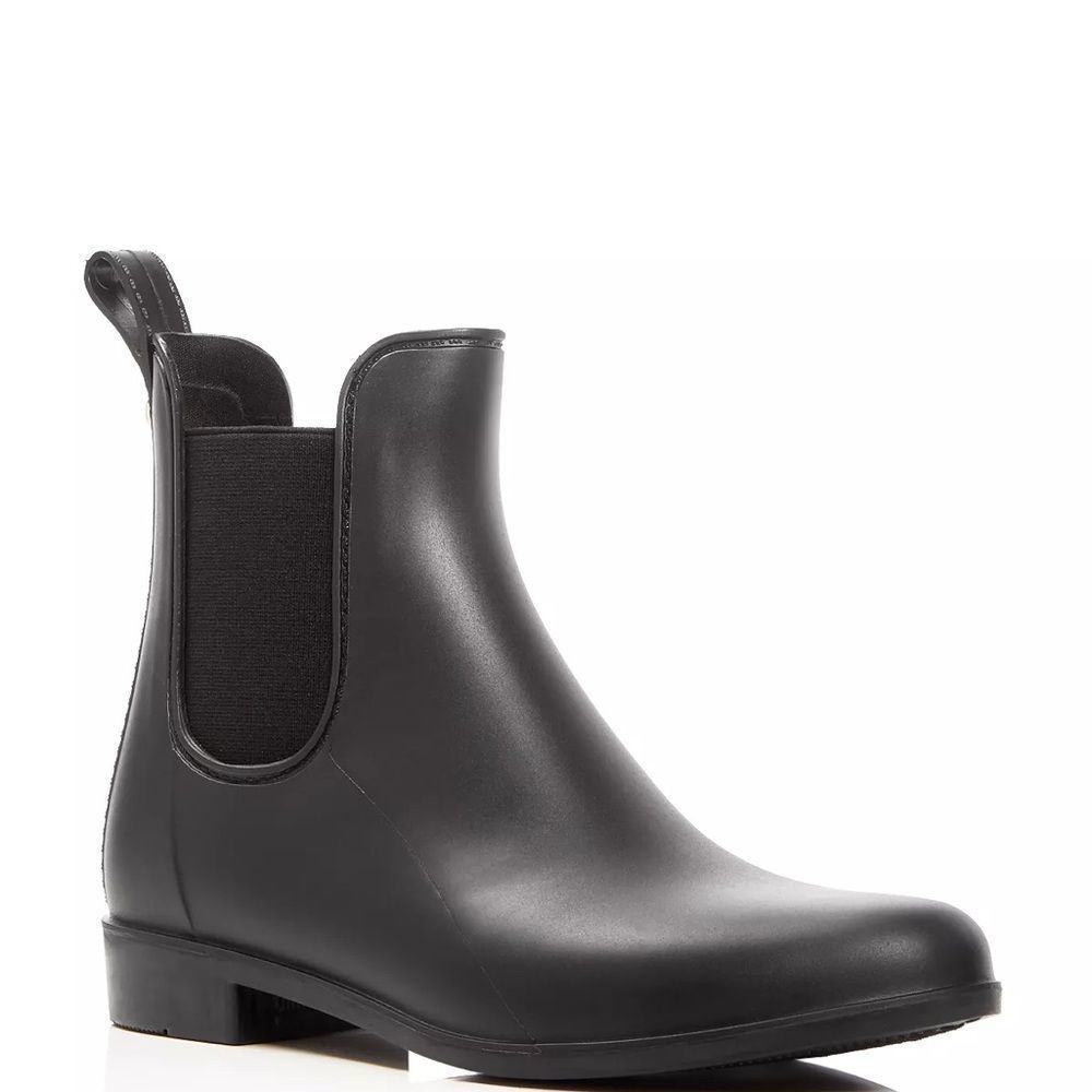 Sam Edelman Tinsley black matte almond toe rain boot